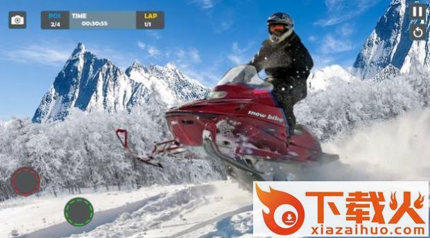 冰上滑雪车比赛(Snowcross Game)截图1