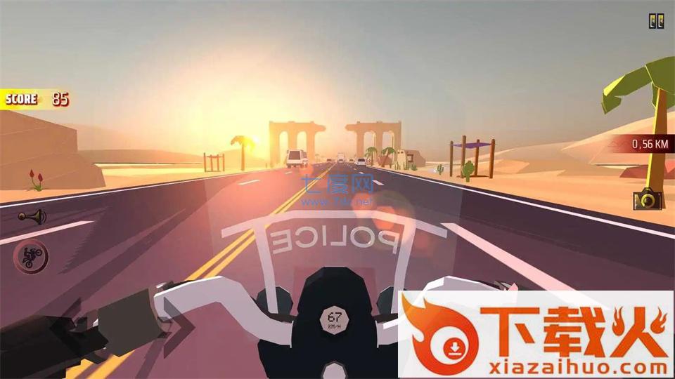 狂野的摩托车司机(Moto Mad Racing)截图1