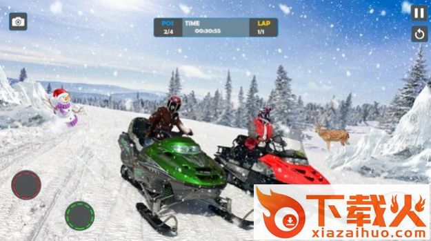 冰上滑雪车比赛(Snowcross Game)截图2