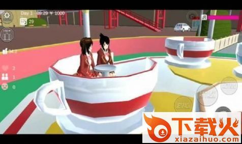 高中动漫女孩3D生活(High school anime girl 3D Life)截图2