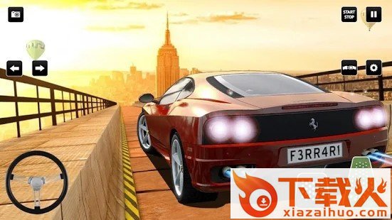 3d特技赛车(Racing Car Stunts On Impossible Tracks)截图2