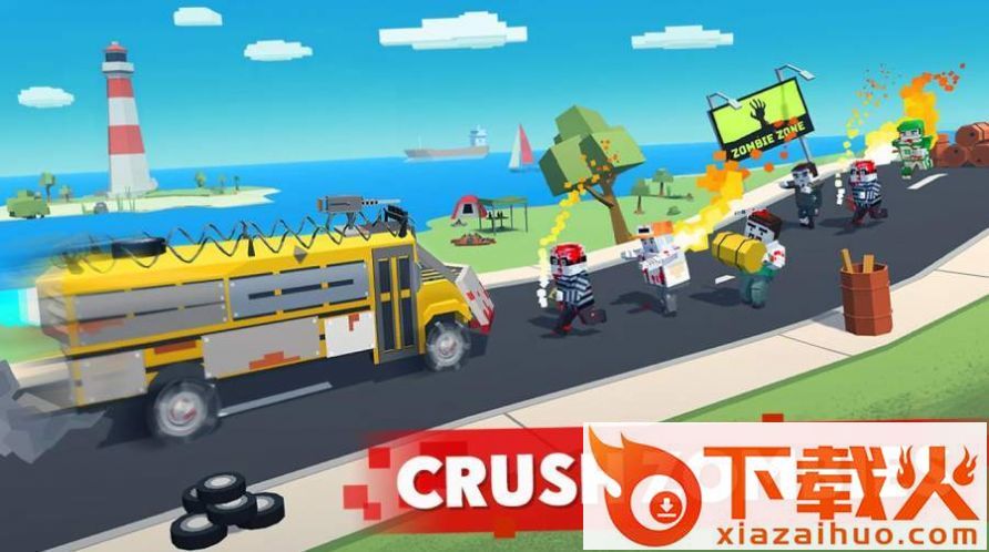 Zombie Derby: Pixel Survival(僵尸德比像素生存)截图1