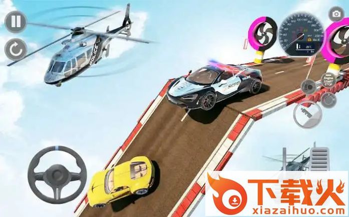 超级警车驾驶模拟器3D截图1