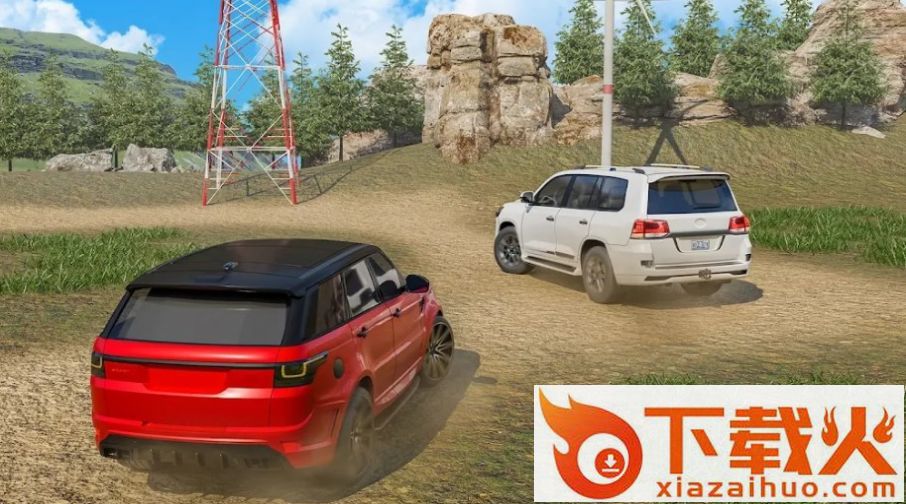 普拉多越野赛车(Offroad Prado Driving Car game)截图1
