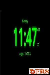 数字时钟动态主题(Digital Clock Live Wallpaper-7)截图2
