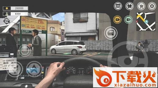 日本出租车模拟大阪驾驶(JapanTaxiSimulatorDriving)截图2