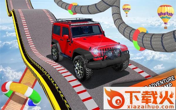 吉普车特技驾驶(Impossible Jeep Offroad Stunt Drive)截图1