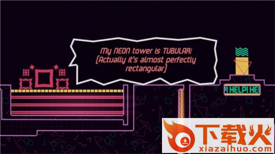 霓虹巨塔VS小方块Big NEON Tower截图2