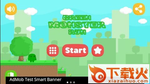 Green Monster Run(小绿怪奔跑游戏)截图2