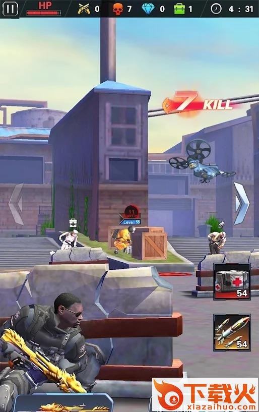 战场强人3D(Gun Shooter 3D)截图1