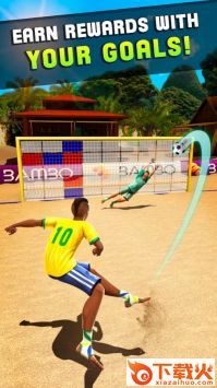 沙滩足球模拟器Shoot Goal Beach Soccer截图1