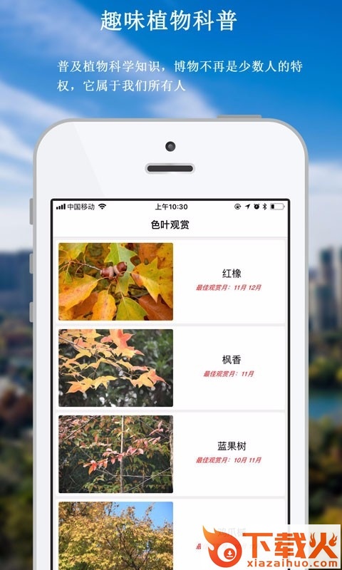 青枫公园导览app截图1