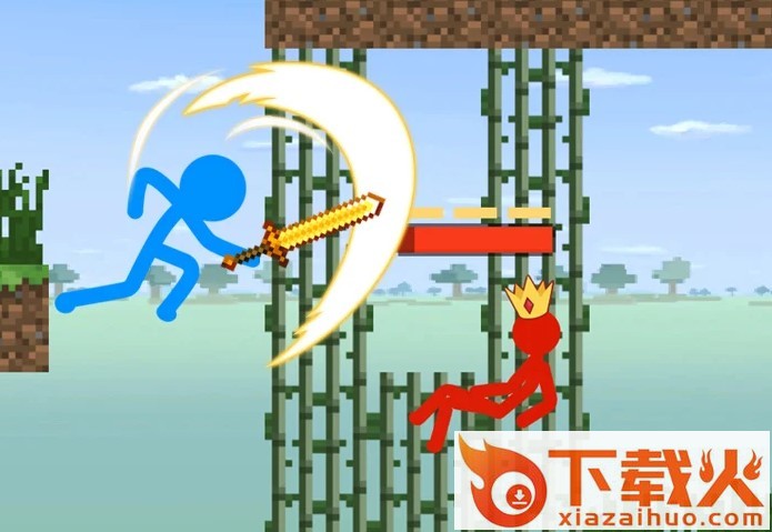 火柴人方块战争Stickman Combat: Craft War截图1