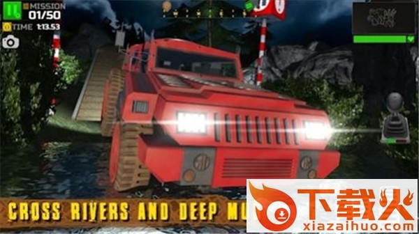 4x4越野夜间驾驶(4x4 Offroad: Dark Night Racing)截图2