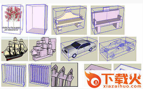 sketchup组件替身