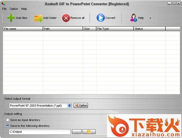 Aostsoft GIF to PowerPoint Converter绿色版 v3.9.3 最新版 截图1
