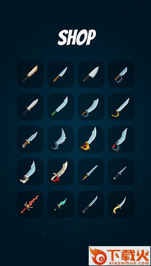 Knife Hit Dash(击毁行星游戏)截图1