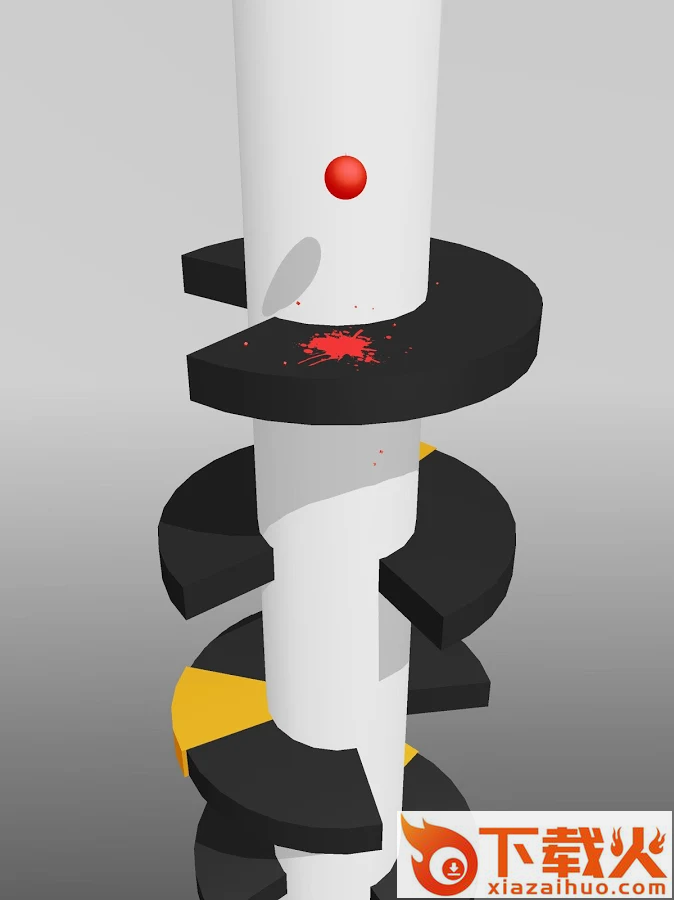 Helix Jump(一颗小球往下跳的游戏)截图2