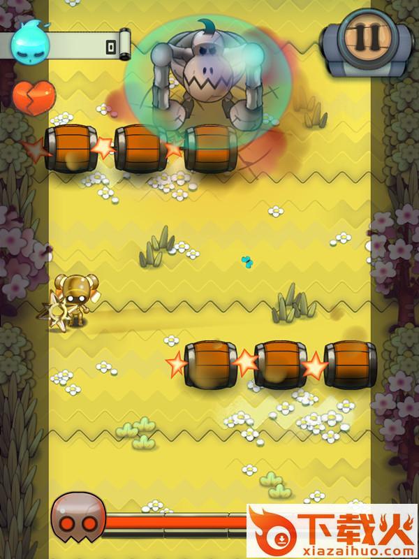 忍者冲吧骷髅谷手游截图2