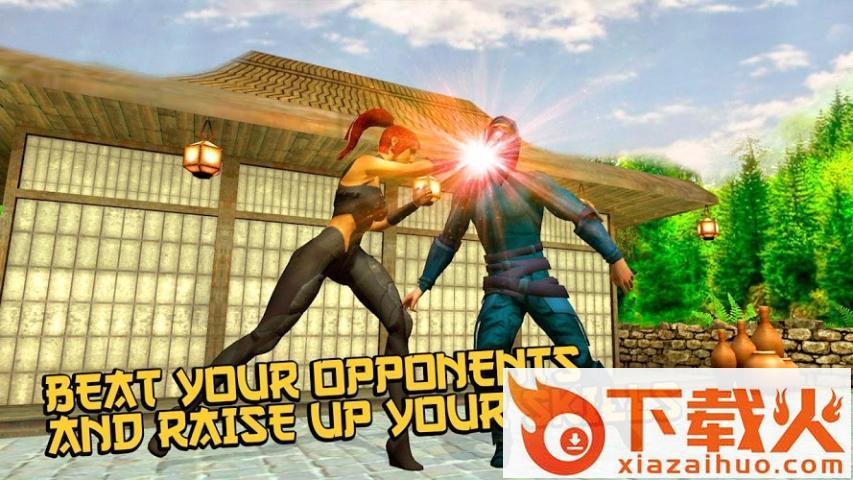 Ninja Kung Fu Fighting(暗夜忍者格斗手游)截图1