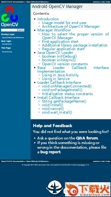 OpenCV Manager截图2