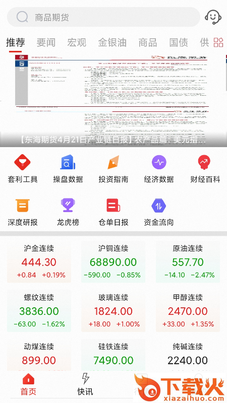 汇通期货截图2