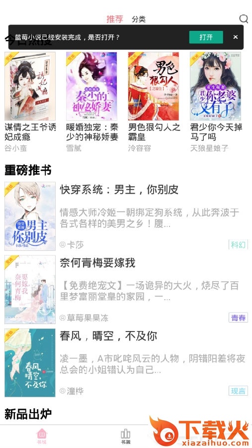 蓝莓小说截图3