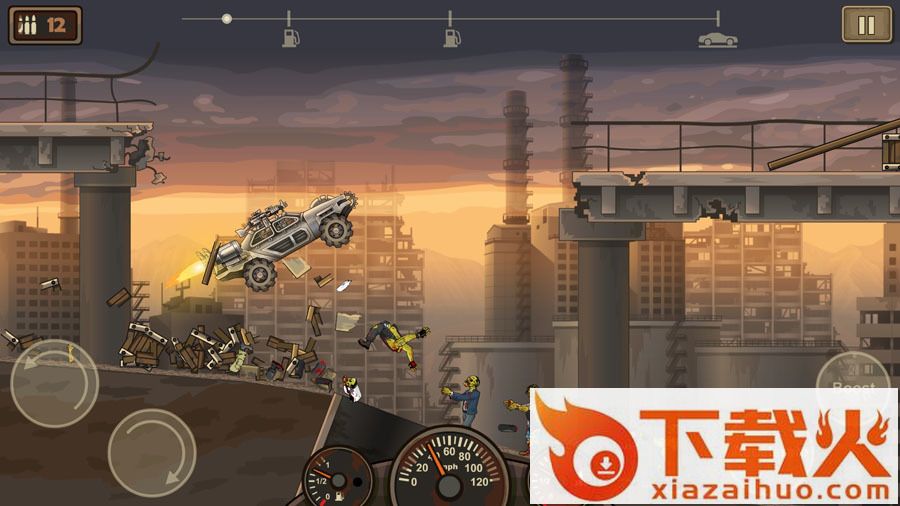 战车撞僵尸2中文版下载安装(Earn to Die 2)截图2