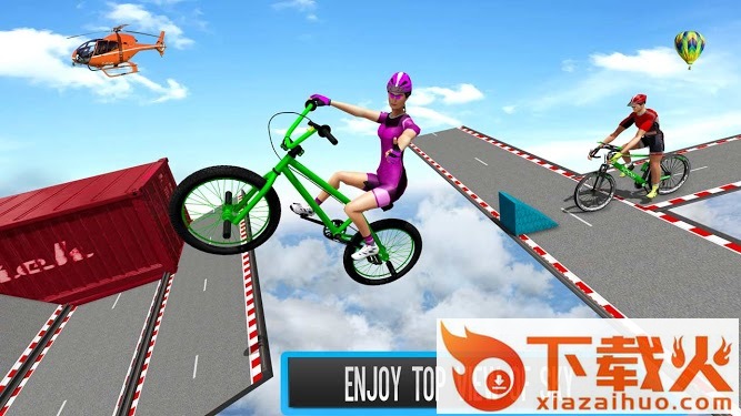 BMX自行车特技越野赛BMX Cycle Stunt Offroad Race截图1