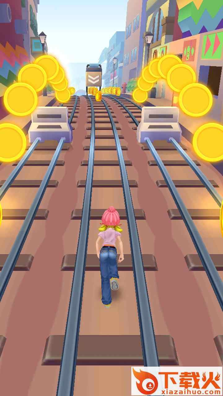 地铁3D冲刺截图1