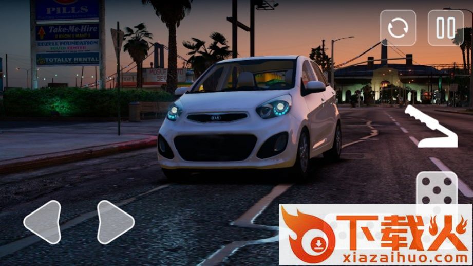 极限小轿车驾驶(Kia Picanto Traffic Simulator)截图1