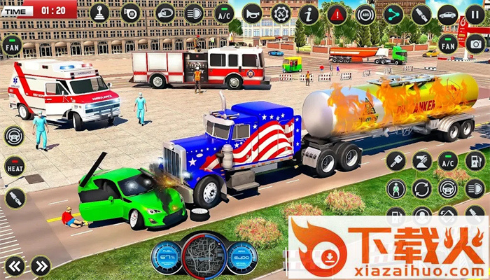 油罐运输车(oil tanker game)截图1