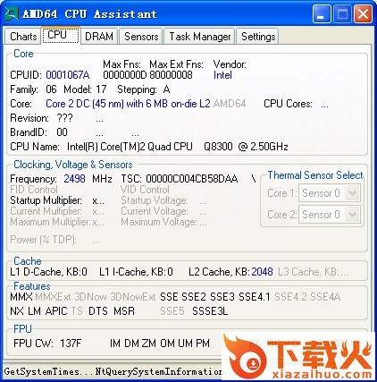 AMD处理器助手(AMD64 CPU Assistant) v0.10.3.366 官方版 截图1