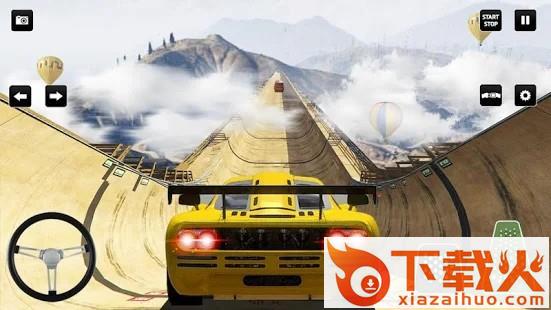 Ramp Cars stunt racing 2020: 3D Mega stunts Games截图1