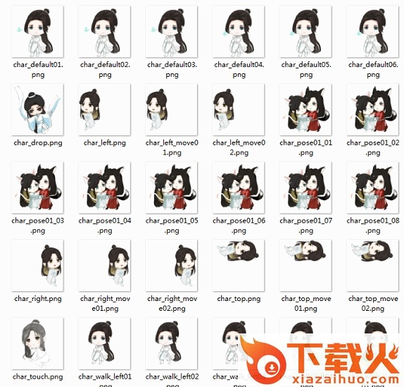 天官赐福桌宠图包 petdesinger天官图包