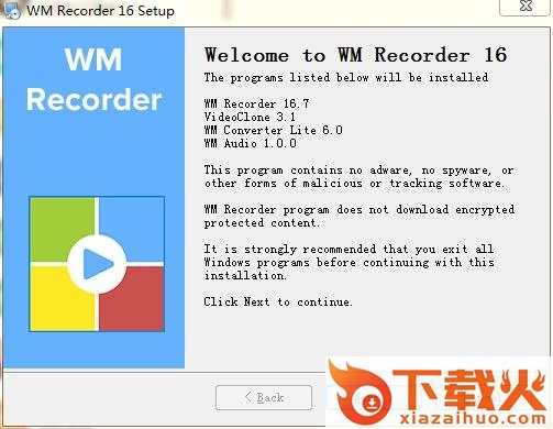 wm recorder