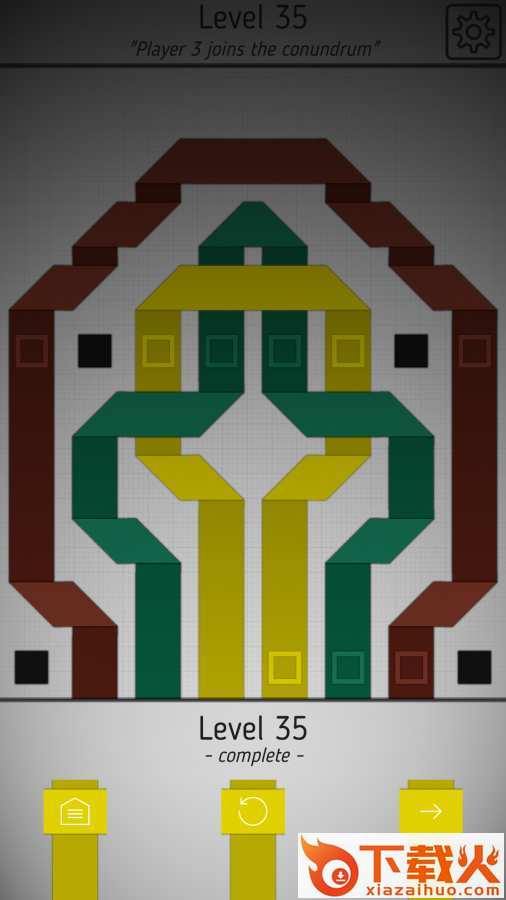 ColorFold(丝带翻转游戏)截图2