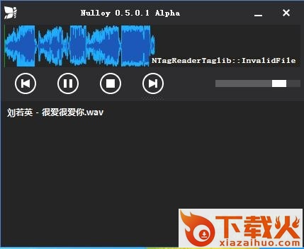 简约音乐播放器(Nulloy) v0.7.5 绿色免费版 截图1