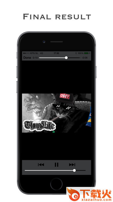 Thug life photo sticker maker戴眼镜叼烟视频特效制作工具截图1