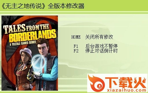 无主之地传说全版本三项修改器 绿色版 截图1