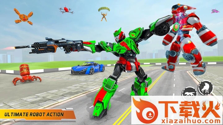 狼机器人变形(Wolf Robot Transform)截图2