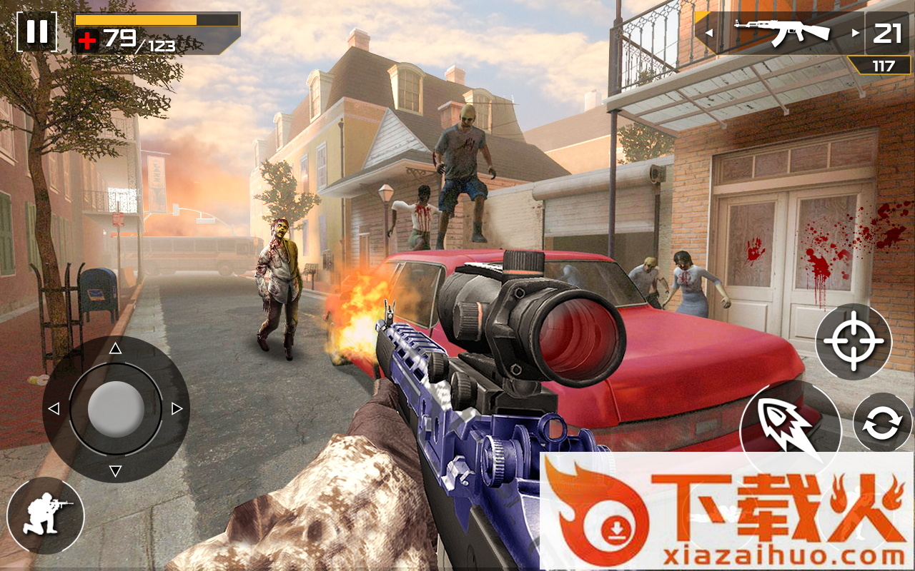 僵尸大战狙击射击（Sniper Zombie Shooter）截图1