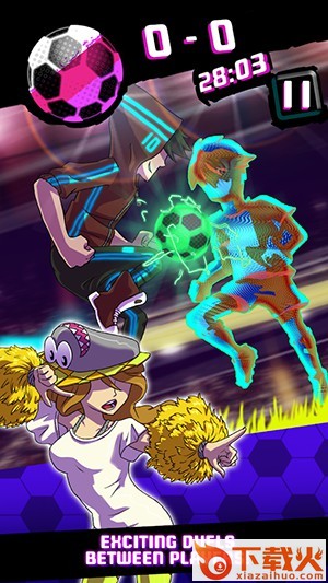 Neon Soccer(霓虹足球)截图1