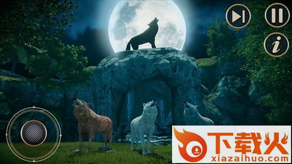 野狼动物模拟器(The Wild Wolf Animal Simulator)截图1