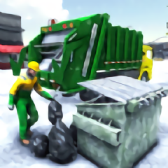 垃圾车真实驾驶模拟器游戏下载-垃圾车真实驾驶模拟器(Road Sweeper Garbage Truck Sim)v1.5 安卓版