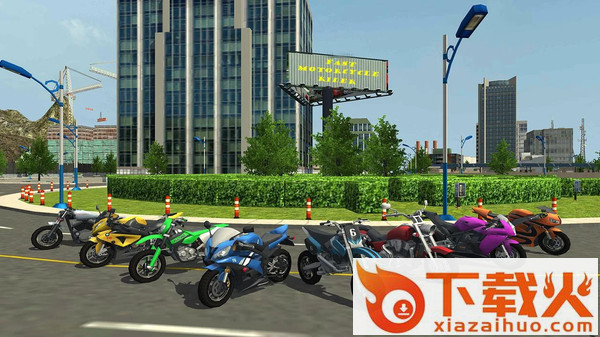 公路摩托车骑手驾驶(Highway Racer: Bike Driving 3D)截图2