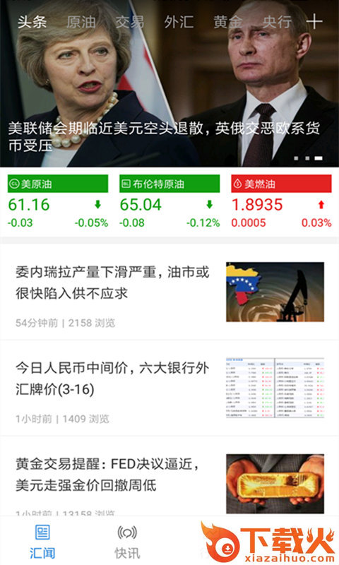 汇通原油app截图1