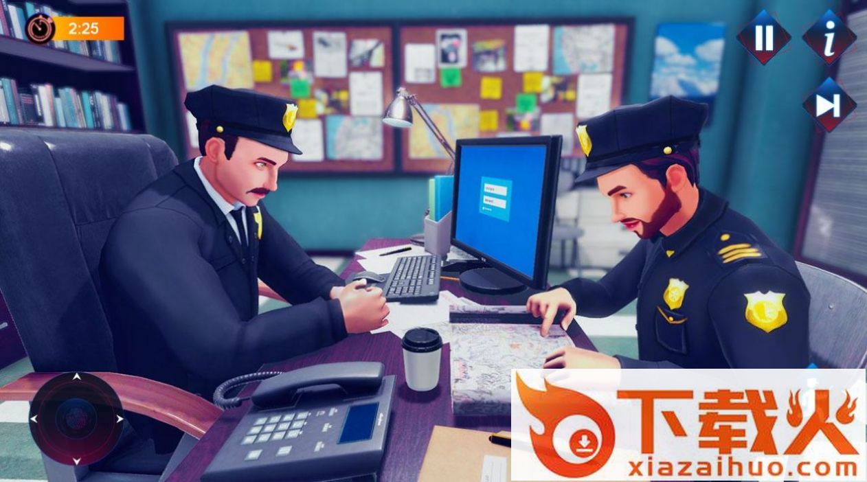 日常模拟警察任务2(Police Cop Simulator Duty Game)截图1
