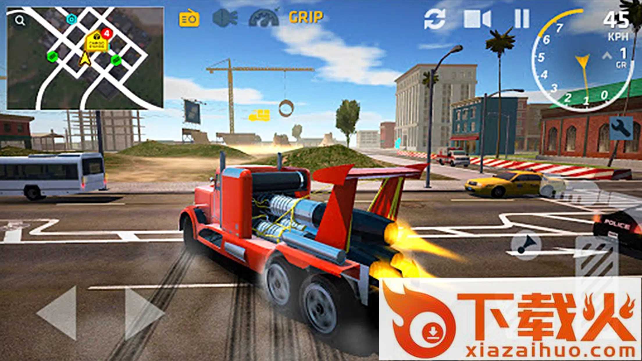 特技卡车模拟器(Stunt Truck Racing Simulator)截图2