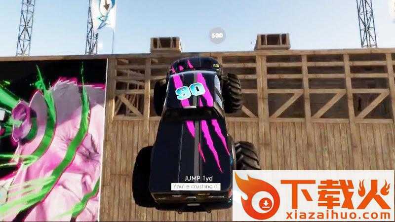怪物卡车赛车冒险(Modern Climb Stunt)截图2